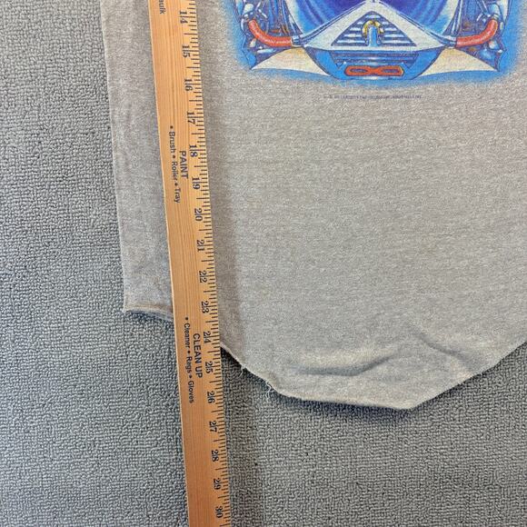 Vintage 1983 Journey Frontiers World Tour Raglan Concert T-Shirt Men's Small - Picture 5 of 7